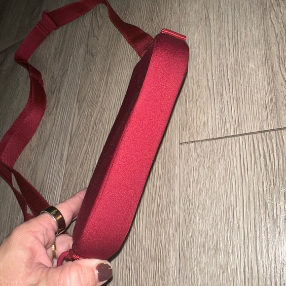 DAGNE DOVER x SEPHORA Limited Edition Mara Phone Sling Crossbody Burgundy Bag - Picture 5 of 9